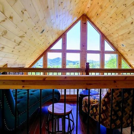 Peace Of Heaven ~ Modern Chic Cabin W/ Majestic Mountain Views Bryson City Exterior photo