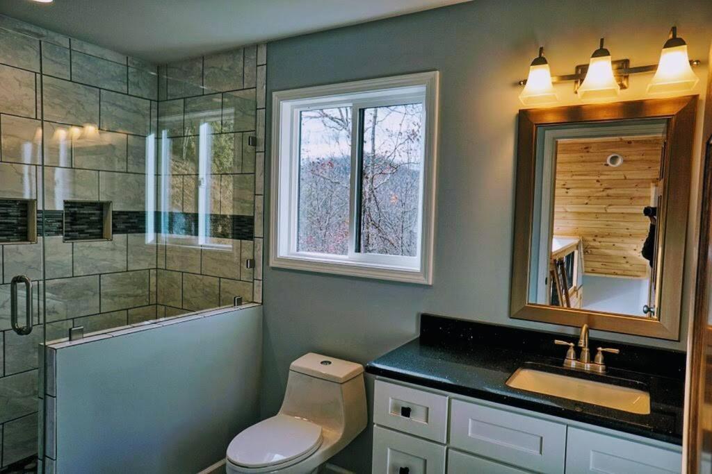 Peace Of Heaven ~ Modern Chic Cabin W/ Majestic Mountain Views Bryson City Exterior photo
